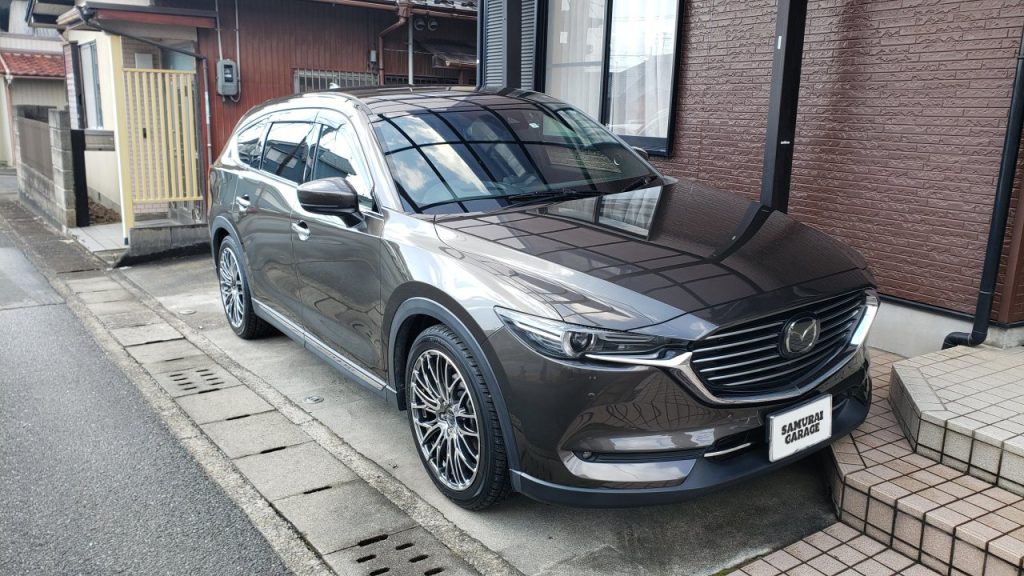 落ち着きのあるメッキ仕様『MAZDA CX-8』 | サムライガレージ